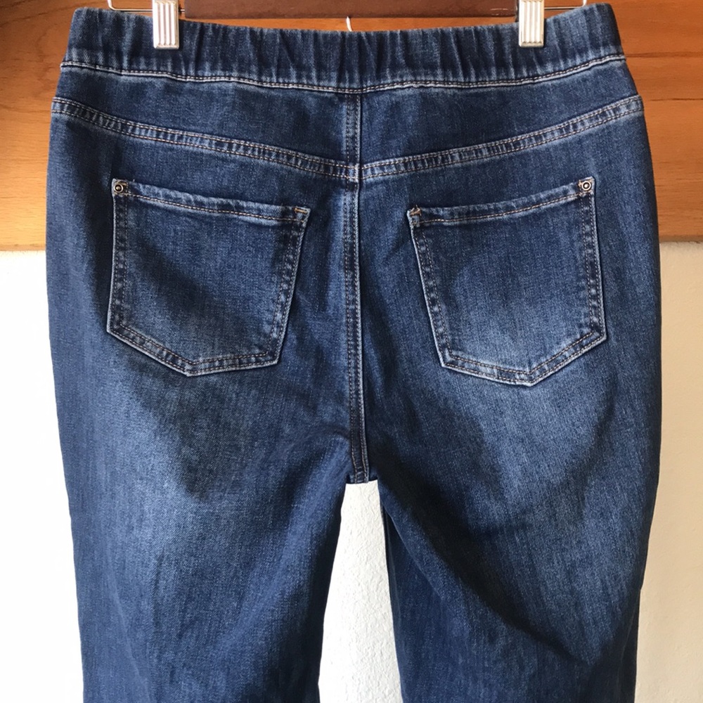 Charlie B Pull-on Skinny Denim Jeans, Raw Hem - Picture 9 of 15